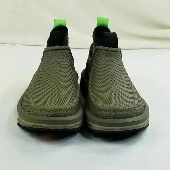 Sanuk Chiba Yulex Pure Camo Green Mens Ankle Boots - Picture 4 of 12